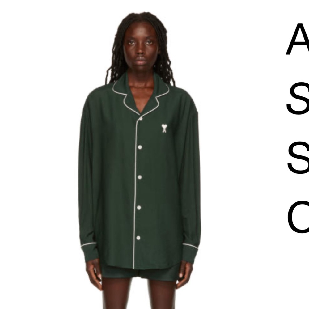 Ami green shirt